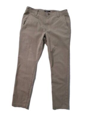 5.11 Tactical Pants Mens Size 31x30(Fits 33X30) Straight Fit Edge Chino Khaki